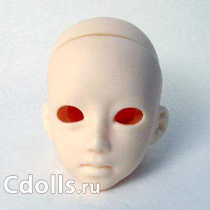 Голова Obitsu Head with Eye Sockets Whity (Харука белый цвет для кукол Обитсу 21 см) - фото
