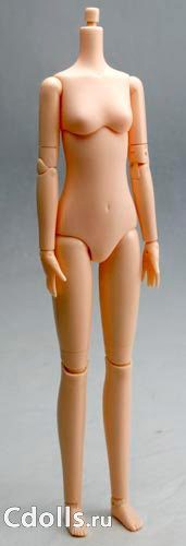 Obitsu Body Female - Bust Size S no Magnet Natural (Обитсу женское тело куклы 25 см без магнитов натуральный цвет грудь S) - фото