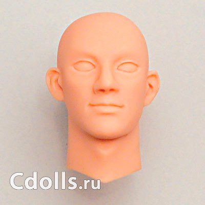 Голова Obitsu Head - Skinhead Type Real Natural (Скинхед мужское мускулистое тело натуральный цвет для кукол Обитсу 27 см) - фото