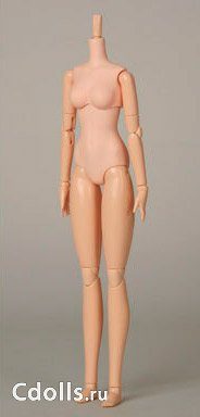 Obitsu Body Female SBH-S Small Bust Natural (Обитсу женское тело куклы 27 см прорезиненное без магнитов натуральный цвет грудь S) - фото