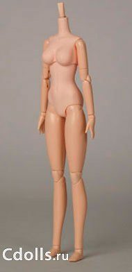 Obitsu Body Female SBH-M Medium Bust Natural (Обитсу женское тело куклы 27 см прорезиненное без магнитов натуральный цвет грудь M) - фото