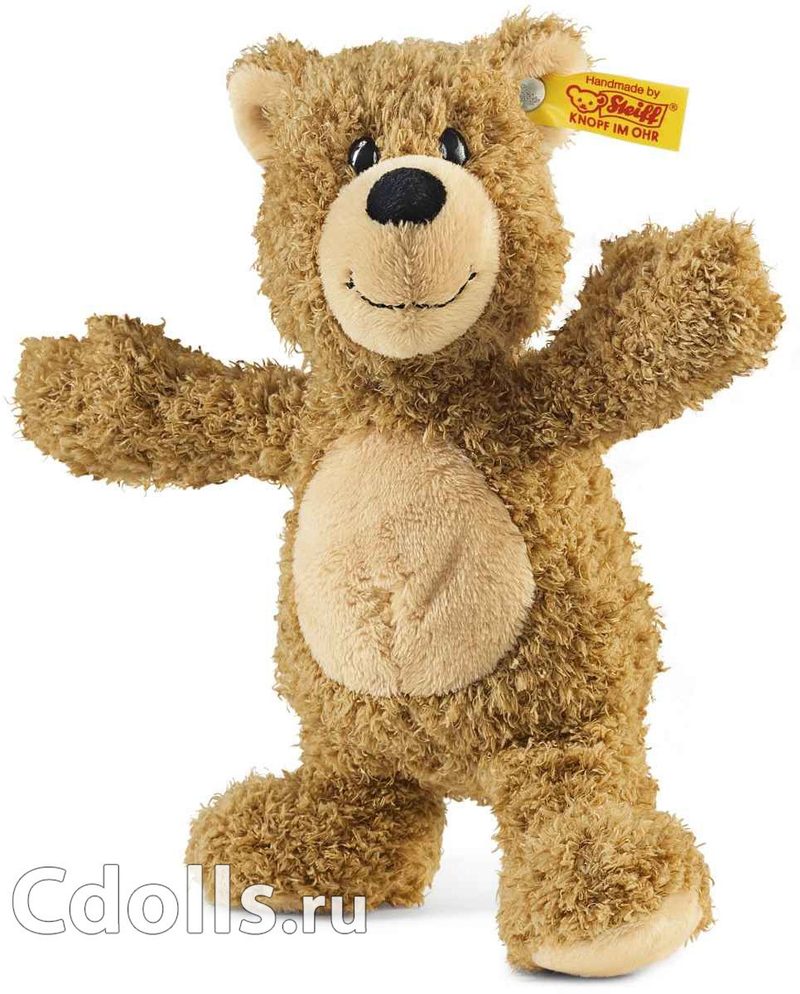 Мягкая игрушка Steiff Mr. Honey Teddy Bear brown (Штайф Мишка Тедди Мистер Хани коричневый 20 см) - фото