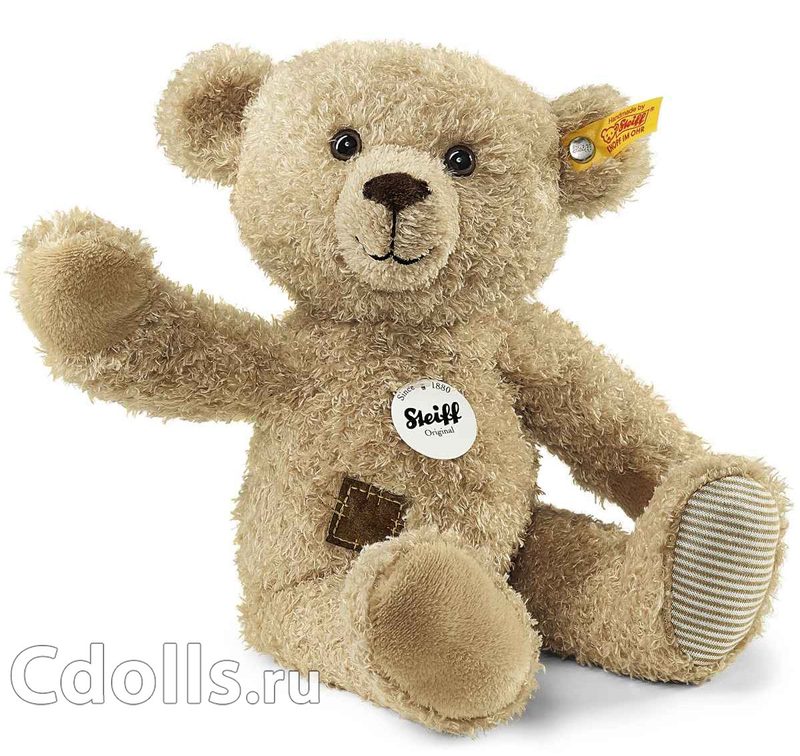 Мягкая игрушка Steiff Theo Teddy Bear beige (Штайф Мишка Тедди Тео бежевый 30 см) - фото
