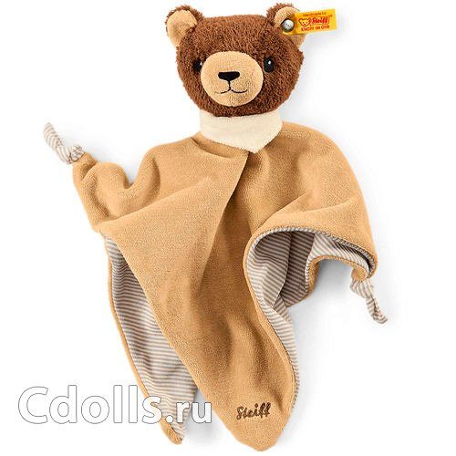 Комфортер Steiff Basti Bear (Штайф Мишка Басти бежево-коричневый 30 см) - фото