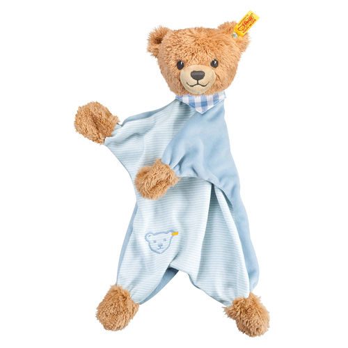 Комфортер Steiff Sleep Well Bear blue (Штайф Мишка Крепкий сон голубой 30 см) - фото