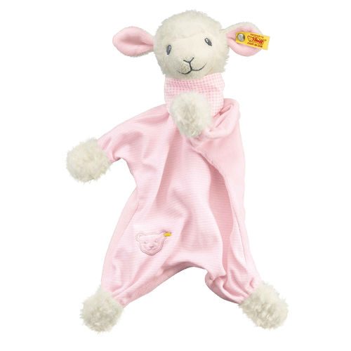 Комфортер Steiff Sweet Dreams Lamb pink (Штайф Барашек Сладкие сны розовый 30 см) - фото