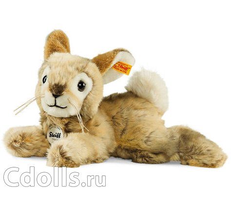 Мягкая игрушка Steiff Dormili Rabbit (Штайф Кролик Дормили коричневый 32 см) - фото