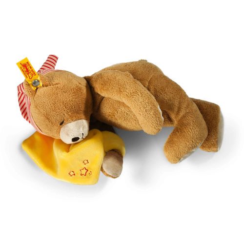 Мягкая игрушка Steiff Sun, Moon and Star Bear brown (Штайф Мишка Солнышко, луна и звёздочка коричневый 24 см) - фото