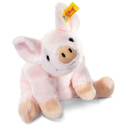 Мягкая игрушка Steiff Floppy Sissi Pig (Штайф Мягкий Поросёнок Сисси розовый 16 см) - фото