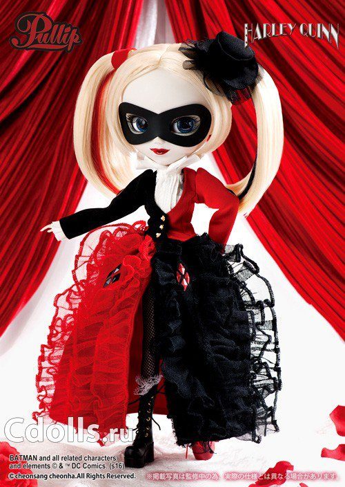 Кукла Pullip Harley Quinn Dress Version (Пуллип Харли Квин), Groove Inc - фото