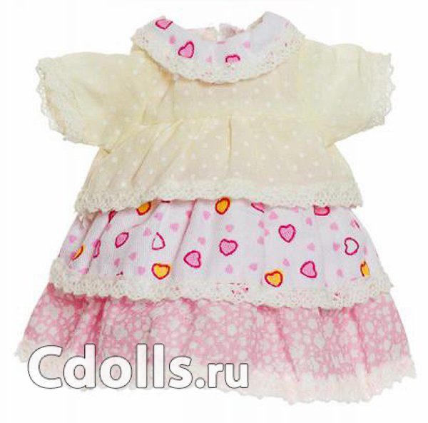 Наряд KidzNCats Layered dress (Платье многослойное для кукол Кидз Н Катс 21 см) - фото