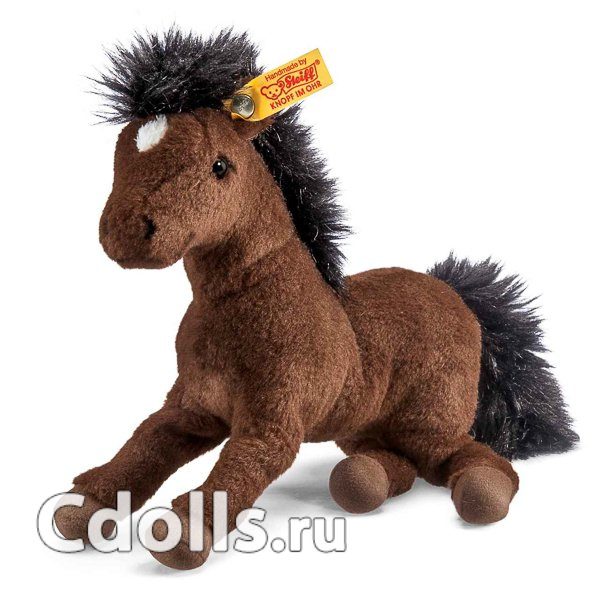Мягкая игрушка Steiff Little Friend Hanno Hanoverian (Штайф Маленький друг Конь Ханно 22 см) - фото