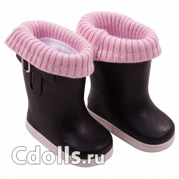 Gotz Winter Rubber Boots (Зимние резиновые сапоги для кукол Готц 42 - 50 см) - фото