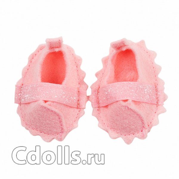 Gotz Diva Felt Shoes (Туфли Дива для кукол Готц 42 - 50 см) - фото