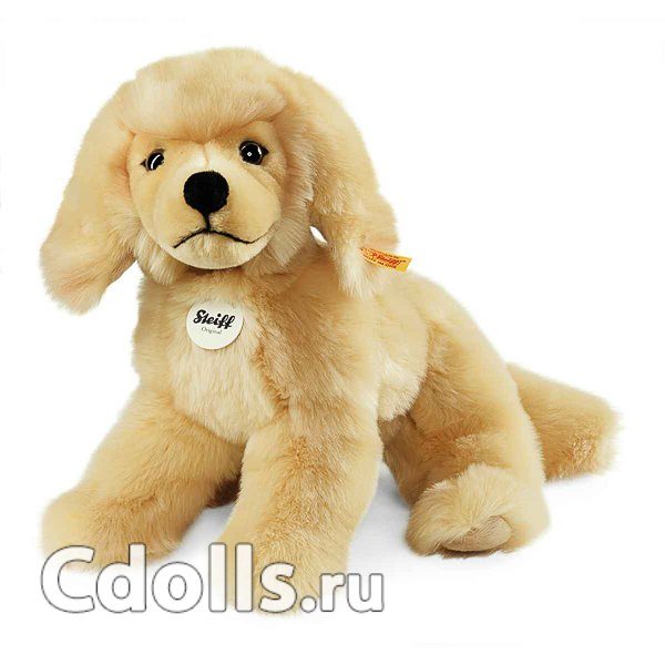 Мягкая игрушка Steiff Lenni Golden Retriever (Штайф Золотистый ретривер Ленни 28 см) - фото