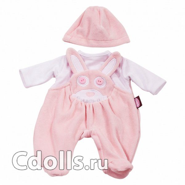 Комплект одежды Gotz Babycombi Bunny Size M (Зайчик для кукол Готц 42 - 46 см) - фото