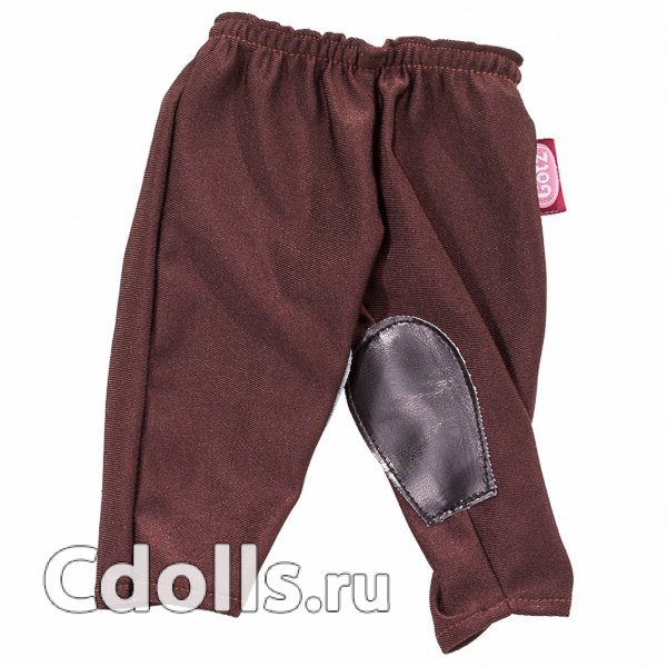 Gotz Horse Riding Breeches Size S (Брюки для верховой езды для кукол Готц 30 - 33 см) - фото