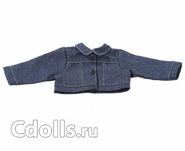 Gotz Denim Jacket Size S (Джинсовая куртка для кукол Готц 30 - 33 см) - фото