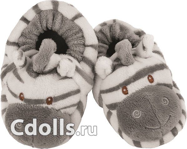 Suki Тапочки с Зеброй Зума из Коллекции Друзья из джунглей - фото