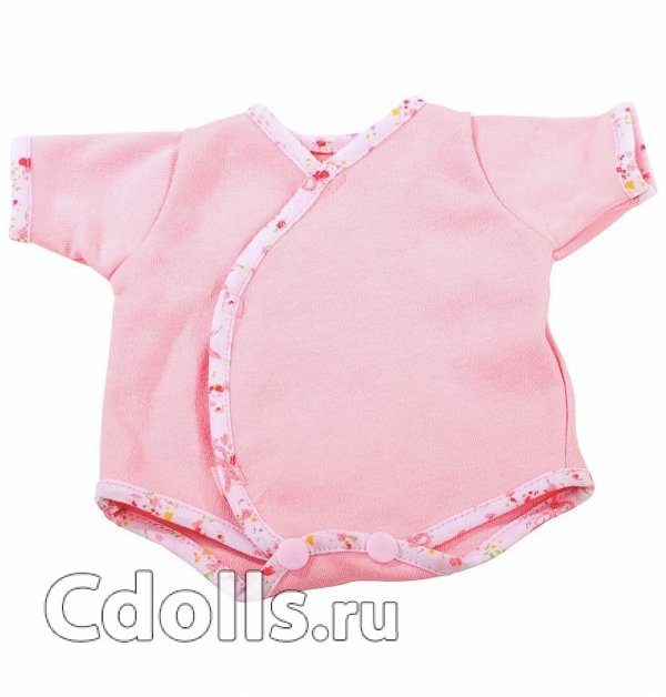 Gotz Pink Bodysuit Size M (Боди розовое для кукол Готц 42 - 46 см) - фото