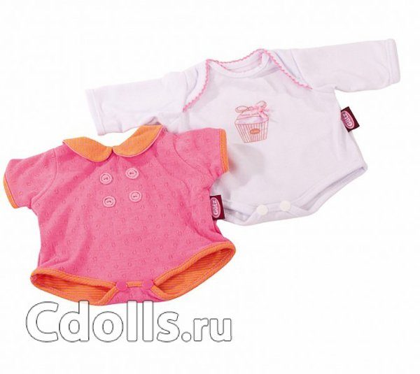 Комплект Gotz Bodysuit Set Size S (Боди для кукол Готц 30 - 33 см) - фото