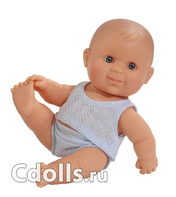 Кукла Паола Рейна Paola Reina Newborn Aldo Boy (Пупс Альдо в голубом комплекте) - фото