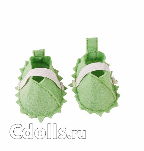 Gotz Felt Shoes (Туфли из войлока для кукол Готц 42 - 50 см) - фото