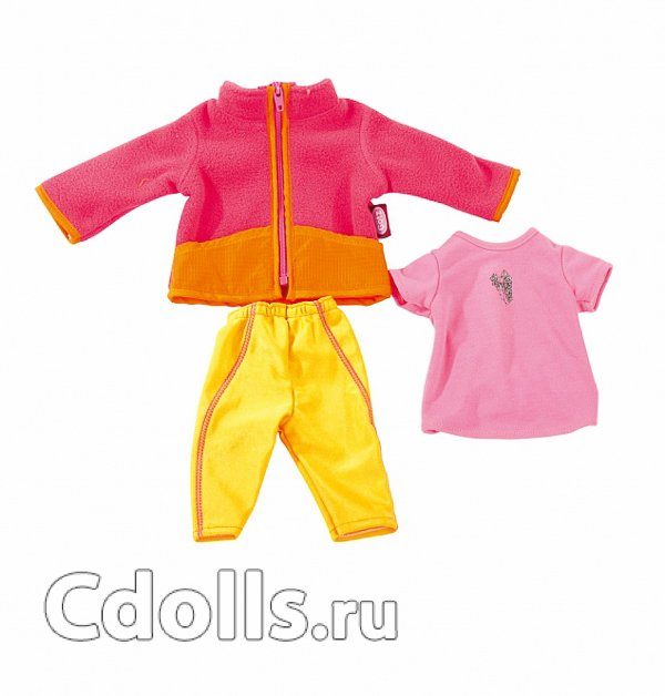 Gotz Sport Outfit Size XL (Спортивный комплект для кукол Готц 45 - 50 см) - фото