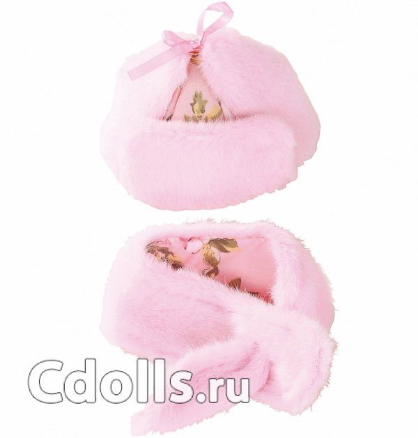 Gotz Winter Set size M/XL (Шапка и шарф для кукол Готц 42 - 50 см) - фото