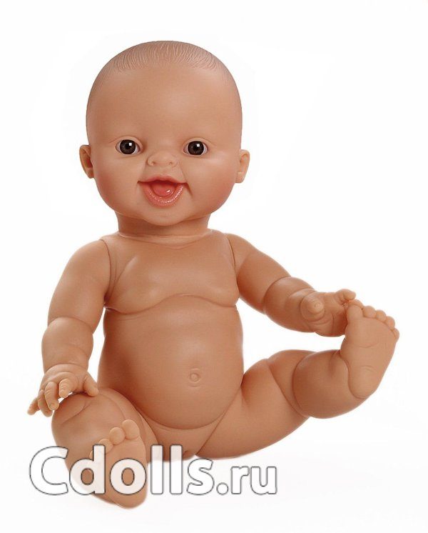 Кукла Paola Reina Newborn Smiling Girl (Паола Рейна Пупс девочка с улыбкой) 34 см - фото