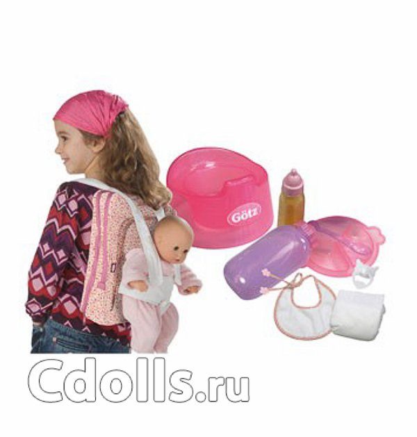 Набор Gotz On Tour Care Set size M (Для путешествий для кукол малышей Готц 42 - 46 см) - фото