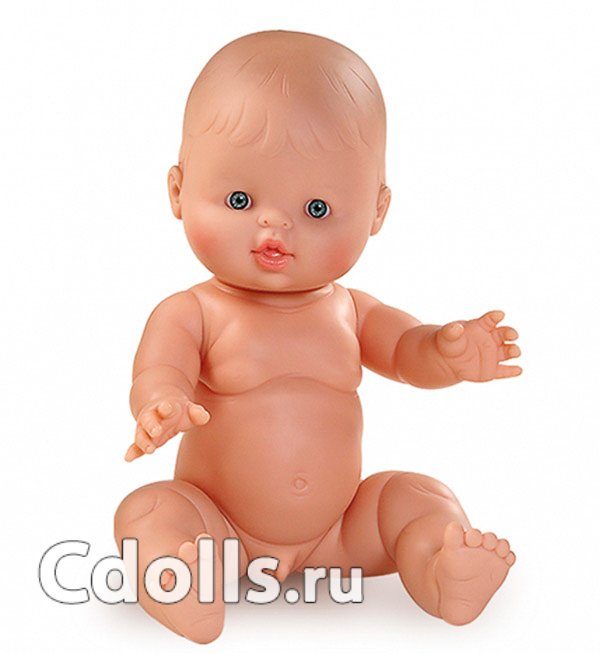 Кукла Paola Reina Newborn European (Паола Рейна Пупс мальчик европеец) 34 см - фото