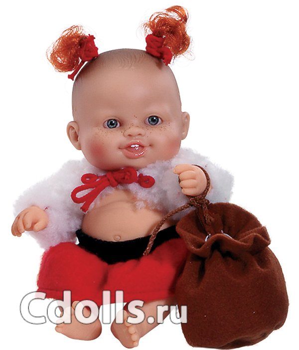 Кукла Paola Reina Christmas Sara (Паола Рейна Новогодний пупс Сара) - фото