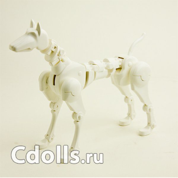 Obitsu Body The Dog Type A whity (Обитсу тело собаки 1/6 тип А белый цвет) - фото