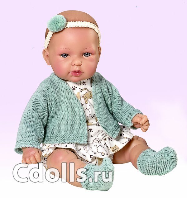 Кукла Vestida de Azul Olivia (Вестида де Азул Оливия в зеленом свитере) - фото