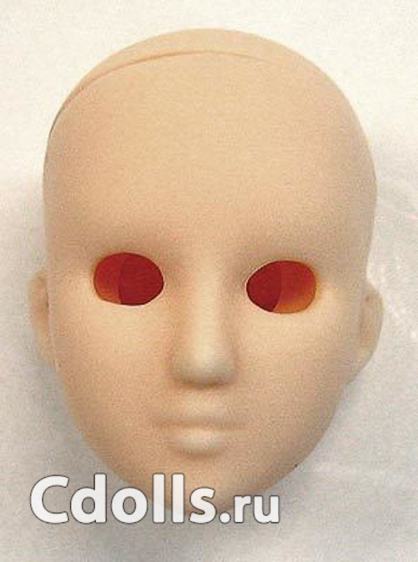 Голова Obitsu Head with Eye Sockets White (С отверстиями под глаза для кукол Обитсу 27 см белый цвет) - фото