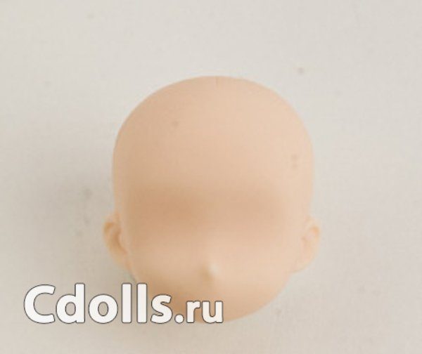 Голова Obitsu Head D01W white (Аниме белый цвет для кукол Обитсу 11 см) - фото