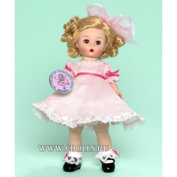 Кукла Madame Alexander 50 Years of Friendship with Doll Club Pin (Мадам Александр Венди 50 лет дружбы с фанклубом) - фото