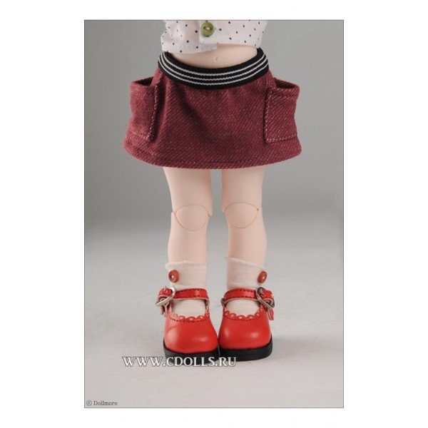 Юбка Dollmore Notr Skirt (Нотр цвет синий для кукол Доллмор) - фото