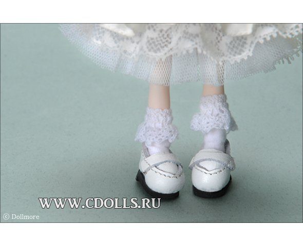 Dollmore 12 inches JK Loafer (Лоферы: цвет на выбор-Черный для кукол Пуллип 31 см / Блайз / Доллмор) - фото