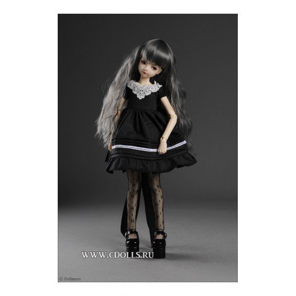 Комплект одежды Dollmore (Кремовые розы цвет белый для кукол Доллмор) - фото