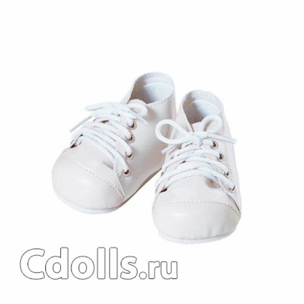 Adora tennis shoes white (Теннисные туфли белые для кукол Адора 51 см) - фото