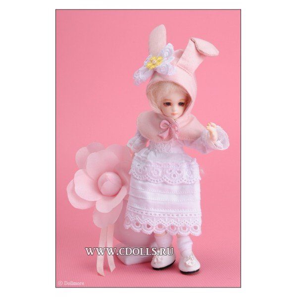 Комплект Dollmore Lovely Little Bunny (Маленький кролик для кукол Доллмор 14 см) - фото
