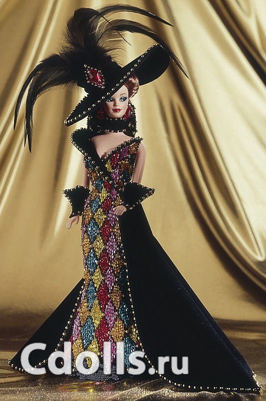 Кукла Barbie Bob Mackie Masquerade Ball (Барби Бал-Маскарад от дизайнера Боба Маки) - фото