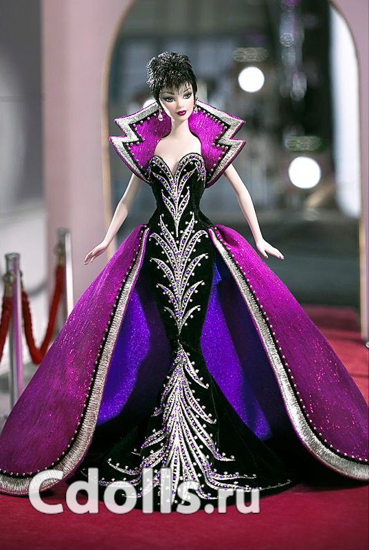 Кукла Barbie Brunette Brilliance (Барби Яркая брюнетка от дизайнера Боба Маки) - фото