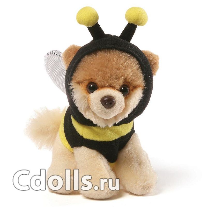 Мягкая игрушка Maru and Friends Boo Bumble Bee (Мару энд Френдз Собачка Бу Пчёлка) - фото