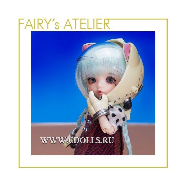 Кукла FairyLand PukiFee Vanilla Full Package Space Vanilla (Фейриленд ПукиФи Космическая Ваниль cо спящим лицом без макияжа) - фото