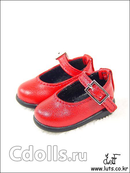 Luts Shoes HDS-21 (Туфельки для кукол Латс 26 см цвет красный) - фото