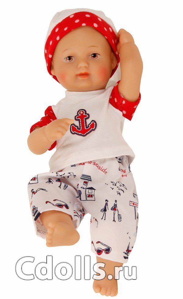 Кукла Schildkrot My First Baby In Sailor Outfit (Шильдкрет Мой первый малыш в костюме моряка) - фото