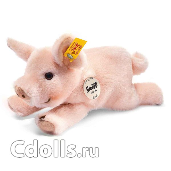 Мягкая игрушка Steiff Little Friend Sissi Piglet (Штайф Маленький друг Свинка Сисси 22 см) - фото
